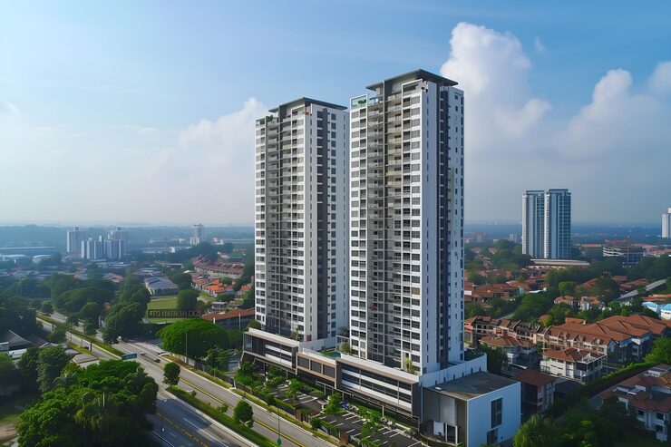 Landcraft River Heights ready to move 2 3 4 BHK flats in Raj Nagar Extension starting 58 L