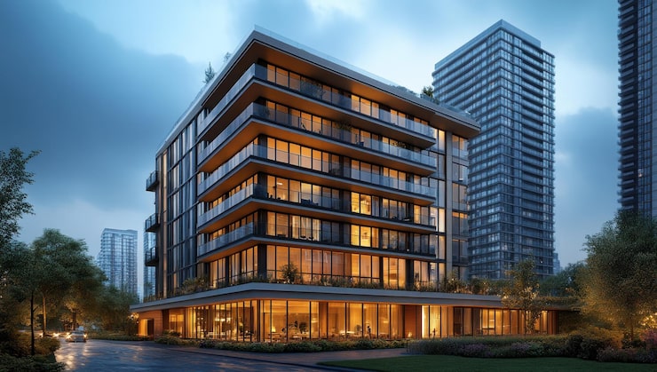 SCC Blossom Block A and B under construction 2 3 4 BHK flats in Raj Nagar Extension starting 63.96 L