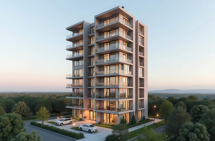 SCC Blossom PMAY Phase 3 under construction 2 2.5 3 BHK flats in Raj Nagar Extension starting 59.48 L